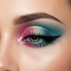 Eye Makeup 2 - Pink Teal